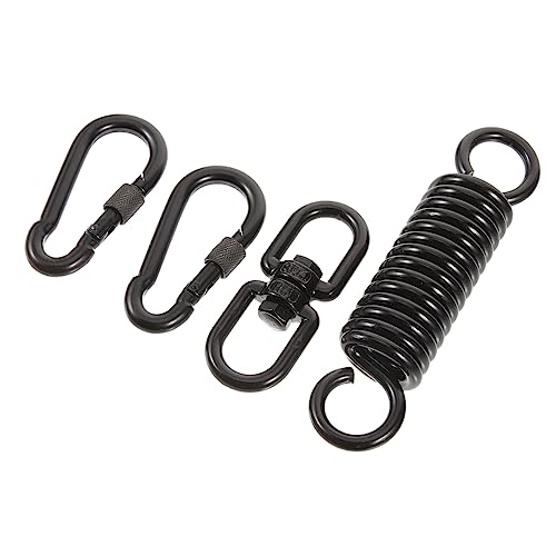 1 Set Heavy Duty Swing Spring Set of Metal Hammock Springs for Outdoor and Indoor Use for Swing Chairs Hammocks and Sandbags