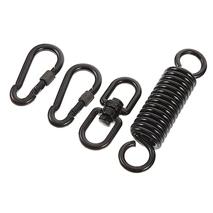 1 Set Heavy Duty Swing Spring Set of Metal Hammock Springs for Outdoor and Indoor Use for Swing Chairs Hammocks and Sandbags