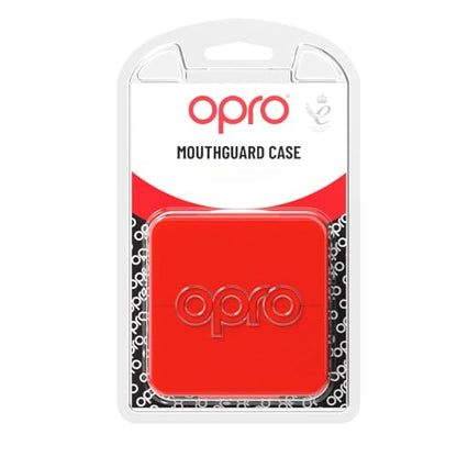 OPRO Mouth Guard Case (Red) - color: Red