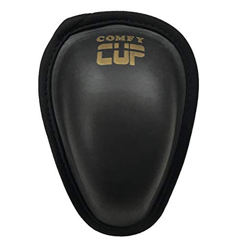 Comfy Cup™ Boys Youth Sized Soft Foam Beginners Protective Athletic Cup Ages 7-11 Kids Athletic Cup for Baseball, Football, Hockey, Lacrosse, Martial Arts, Karate, Tae Kwon Do - color: Black