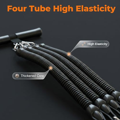 Pedal Resistance Band with Handle, 2026 Upgrade Multifunction Pedal Resistance Band, Elastic Pull Rope for Abs, Legs, Glutes, Arms, Waist