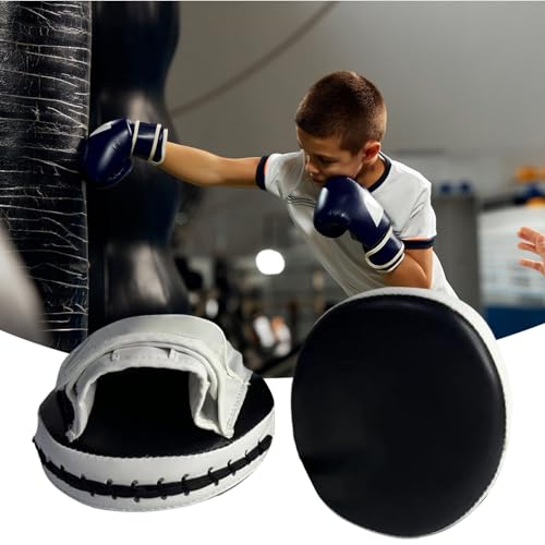 Boxing Mitts Martial Art Karate Strike Shield - color: Black