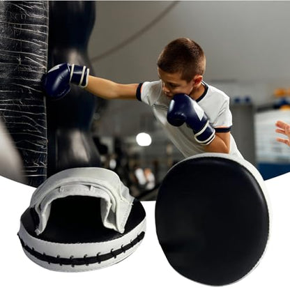 Boxing Mitts Martial Art Karate Strike Shield - color: Black