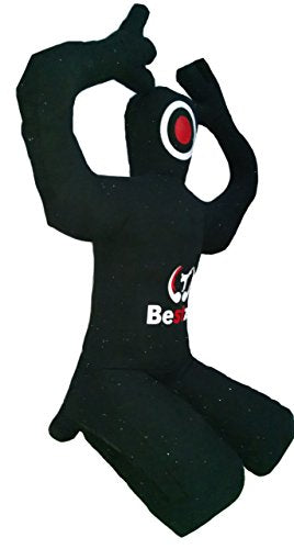 Bestzo MMA Jiu Jitsu Judo Punching Bag Grappling Dummy Jiu Jitsu Dummy Wrestling Grappling BJJ Dummy Black,Throwing Dummy for Karate,Boxing Training-Unfilled - size: 48 inches (4 ft)