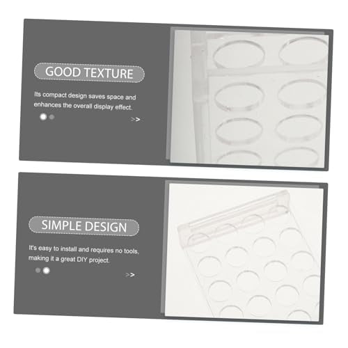 STOBAZA 4pcs -Slot Acrylic Test Tube Holder Stand Preroll Tubes for Laboratory