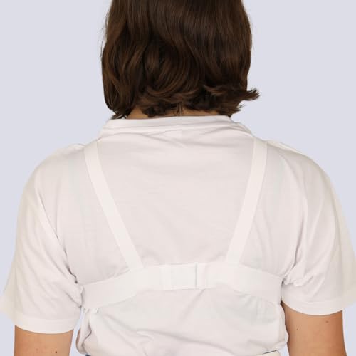 Fencing Chest Protector - Integral Fencing Chest Guard for Women - Adjustable Plastic Breast Protector - Fencing Gear for Foil Epee Sabre - size: Medium