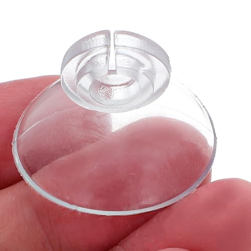 GLEAVI 20pcs Aquarium Suction Cup Clips Air Hose Holders Oxygen Tubing Fixing Clips Soft Tube Clamp Set for Fish Tank Air Pump Accessories
