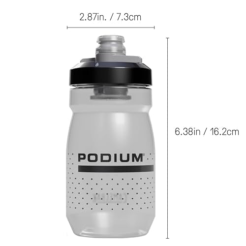 CamelBak Podium Water Bottle 15oz, Carbon - color: Carbon
