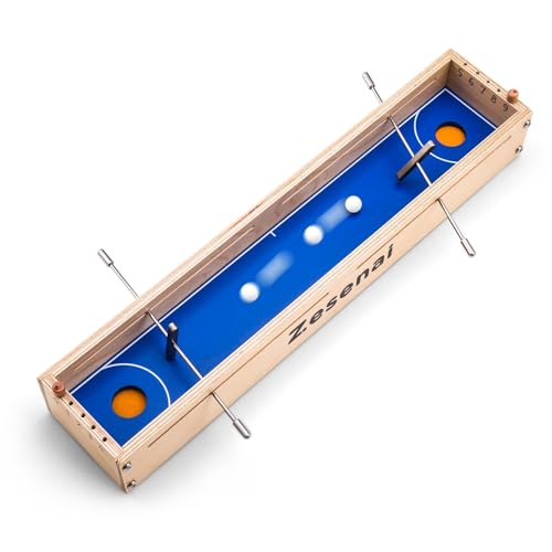 Micro Football Tabletop Skill Game - Mini Foosball, 2 Players 8+ - size: Small