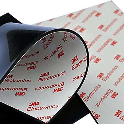 2Pcs Anti-Slip Pads Silicone Rubber Plastic Pads 3M Self-Stick Adhesive Non-Slip Mat for Furniture Fixated Protector Mat (15x15cm/5.9x5.9 inch)