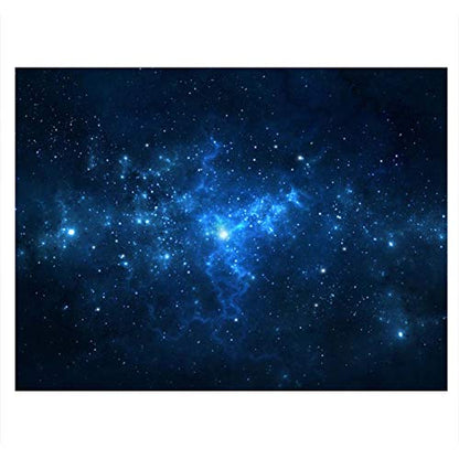 Fish Tank Background Poster, Aquarium Decoration Paper, PVC Adhesive Star Dust Backdrop for Fish Tank, Cichlid Decor, Accessories (76 * 30cm) - size: 76*30cm