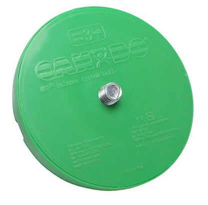 CanDo 10-1762 MVP Balance System, Level 3, Green Ball - color: Green: Moderate, size: 1 Ball
