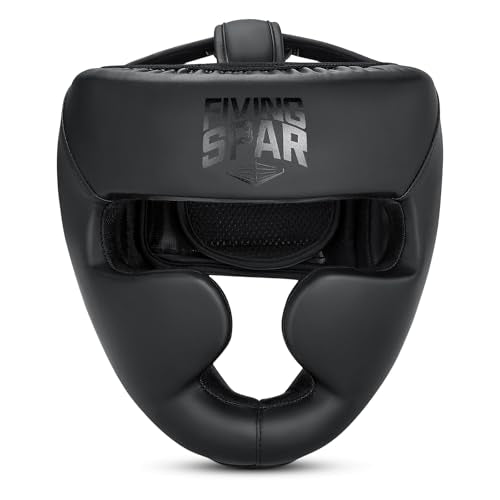 Boxing Headgear - color: Black, size: Medium