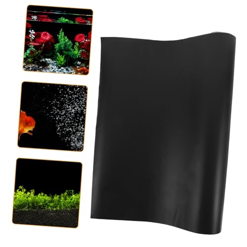 TOYANDONA Self Adhesive Fish Tank Background PVC Aquarium Wallpaper Roll Easy Install Aquarium Decoration for Various Flexible and Removable Underwater Scene Decor