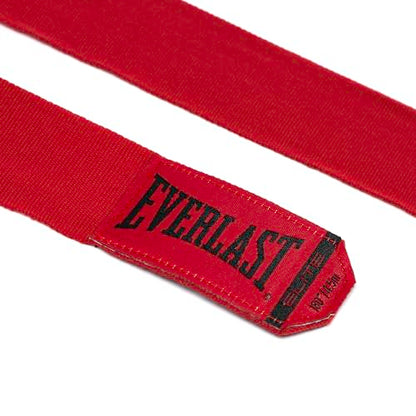 Everlast Elite 180" Handwrap - color: Red, size: X-Large