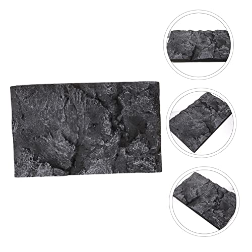 Reptile Tank Background Board 3D Natural Stone Tile Turtle Decor Fish Tank Wall Decor