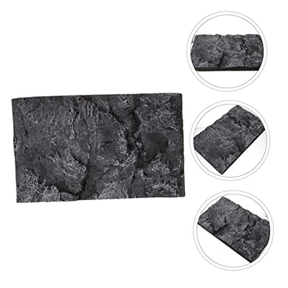 Reptile Tank Background Board 3D Natural Stone Tile Turtle Decor Fish Tank Wall Decor