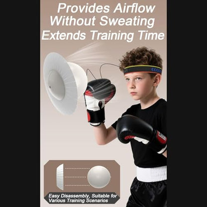 Reflex Ball Adjustable Fun Punching Gear - color: Pink