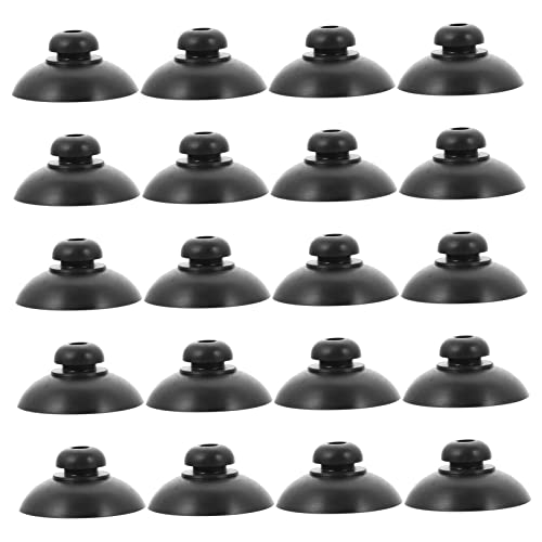 UKCOCO 20pcs Strong Suction Cups for Aquarium Oxygen Pump Durable Holders for Fish Tank Accessories Easy to Install Wire Fixing Suckers for Surfaces