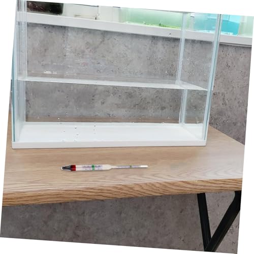 MAGICLULU 1set Aquarium Hydrometer Testing Tool Accurate Densitometer for Fish Tank with Measuring Cylinder Essential for Seawater Monitoring
