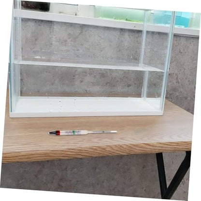 MAGICLULU 1set Aquarium Hydrometer Testing Tool Accurate Densitometer for Fish Tank with Measuring Cylinder Essential for Seawater Monitoring