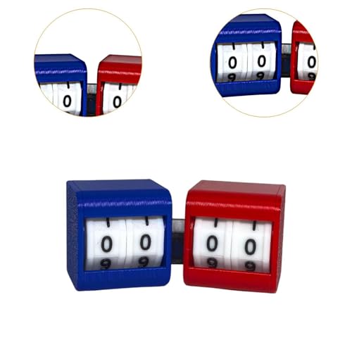 Billiards Snooker Scoreboard Scoring Device Score Keeper for P.E Classroom Activities Basketball Games
