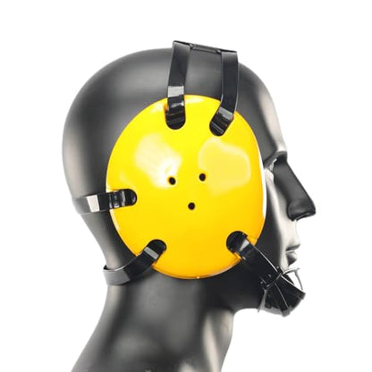 Wrestling Headgear with American Bald Eagle Decals - color: Yellow, size: Youth