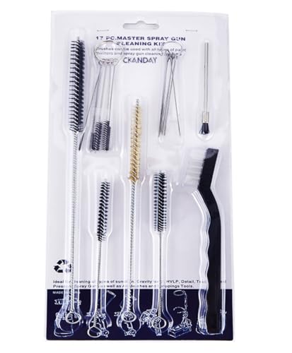 21 Pieces Nylon Mini Cleaning Brush Set Metal Straws Air Brush Spray Gun Humming Bird Feeders Coffee Machine Tubing Pipe Cleaner Nozzle