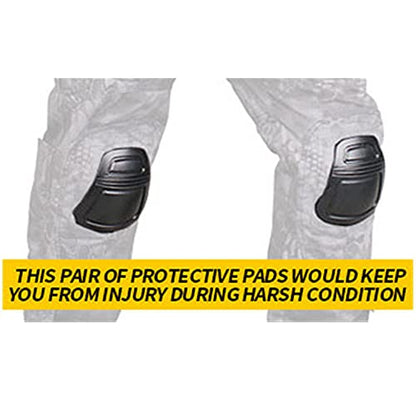 EMERSONGEAR E3 Combat Knee Pads,Lightweight and Anti-Impact - color: Black
