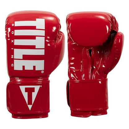 TITLE Boxing Inferno Intensity Elastic Training Gloves - color: Red/White, size: 18 oz