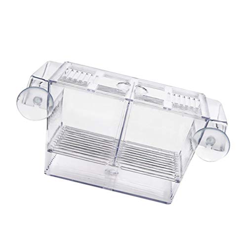 POPETPOP 1pc Fish Breeding Box Floating Incubator for Fry Cup Container for Betta and Guppy Fish