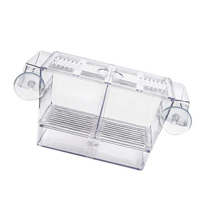 POPETPOP 1pc Fish Breeding Box Floating Incubator for Fry Cup Container for Betta and Guppy Fish