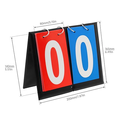 2-Digit Flip Scoreboard for Ball Games, Recreational Activities