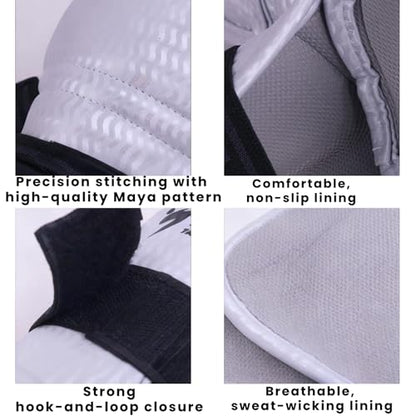 Taekwondo Sparring Gear Set with Helmet, Chest Guard, Arm & Shin Guards, Gloves & Foot Pads, Durable Lightweight Karate Protective Gear for Kids Youth Adults, Training Equipment with Carry Bag(1#)