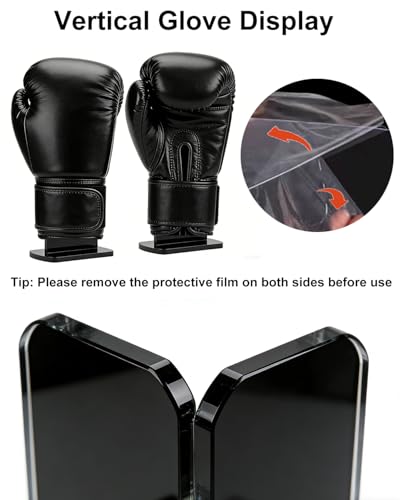 Boxing Glove Stand,Boxing Glove Display Stand,Vertical Boxing GloveDisplayStand Baseball Glove Display Stand (2Pack) - color: 2Pack