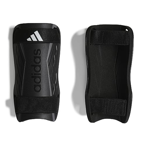 adidas Unisex Adult Tiro Soccer Shin Guards - color: Black/White/Iron Metallic/Training, size: Small