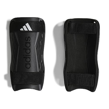 adidas Unisex Adult Tiro Soccer Shin Guards - color: Black/White/Iron Metallic/Training, size: Small