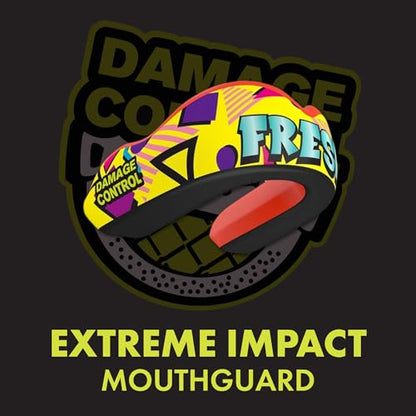 DAMAGE CONTROL Extreme Impact Sports Mouth Guard w/Case – Fresh - color: Fresh, size: Adult