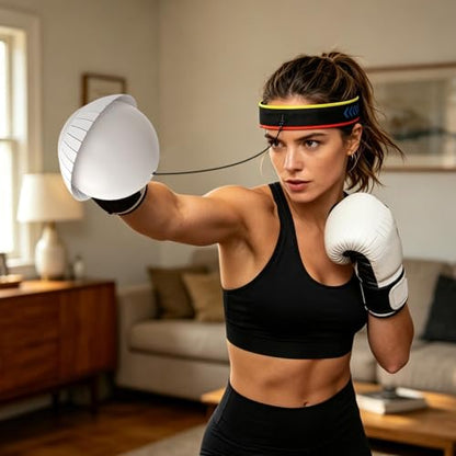 Boxing Ball Adjustable Fun Punching Toys - color: White