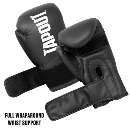 TAPOUT Boxing Kit with 10 oz Gloves and Matching Blocking Focus Pads