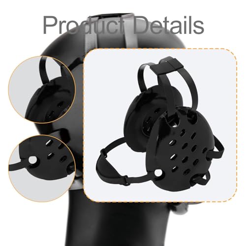 Wrestling Headgear for Kids with Ear Protection & Chin Pad - Youth Sports Protective Gear - color: Eleven Holes