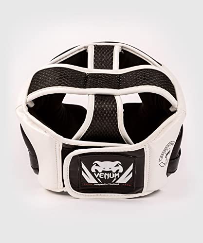 Venum Challenger Kids Headgear - color: Black/White, size: Large-Extra Large