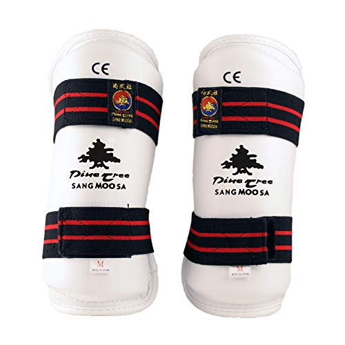 Pine Tree Complete Vinyl MMA, Taekwondo, Karate Sparring Gear Set with Bag, Shin, Hand, Foot, & Groin Guard - color: Black, (sz2) Small Headgear, size: 4 - Male, Adult Large