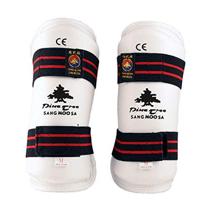 Pine Tree Complete Vinyl MMA, Taekwondo, Karate Sparring Gear Set with Bag, Shin, Hand, Foot, & Groin Guard - color: Black, (sz2) Small Headgear, size: 5 - Female, Adult X-Large