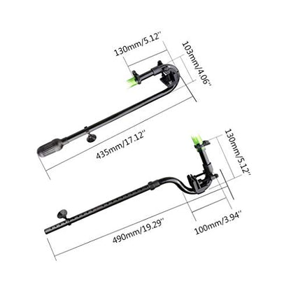Canister Filter Intake Outlet Tube, External Filter Replacement Accessory, Strong Suction Cups, 43.5cm Length, for Aquarium Fish Tank Water Circulation