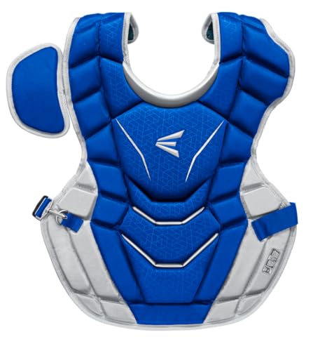 Easton Gametime Intermediate Catcher Chest Protector - color: Royal / Grey, size: Adult | Ages 15 & Up