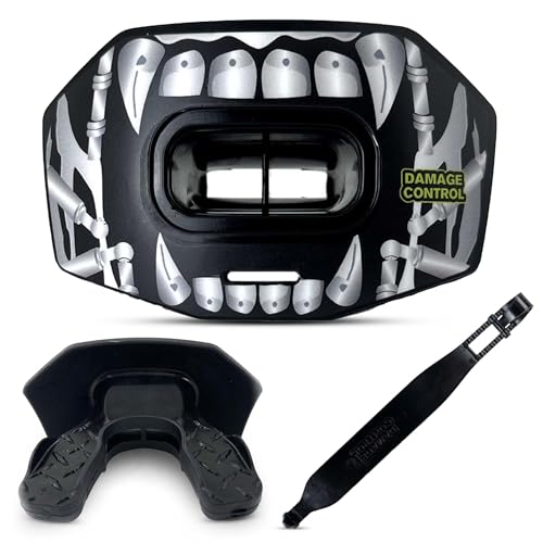 DAMAGE CONTROL Youth Football Mouth Guard – Terror Bite - color: Terror Bite