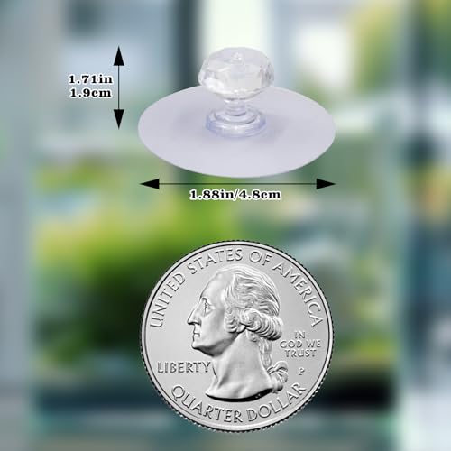 10 Pcs Aquarium Lid Handle, Acrylic Round Handles with Adhesive for Fish Tank Cover, Fish Tank Accessories, Aquarium Lid Handle Replacement