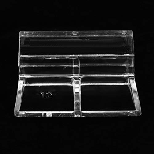 Yctze 20 Pack MultiSized Aquarium Accessory, Acrylic Clip Holder and Glass Cover Support Clamp for Rimless Fish (12mm)