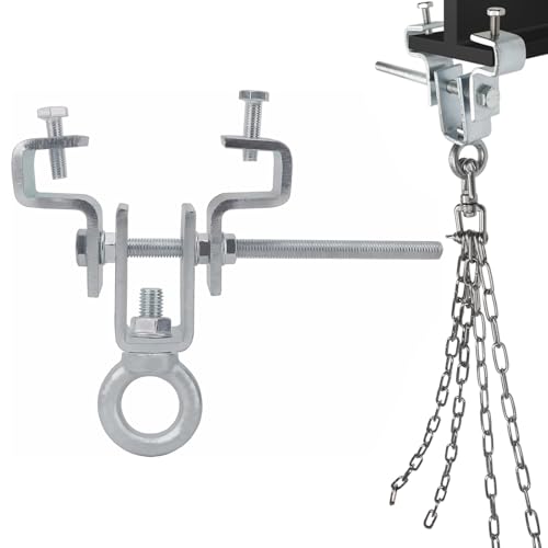 I-Beam Clamp for Boxing Bag, Adjustable Steel Hanger 550 lb